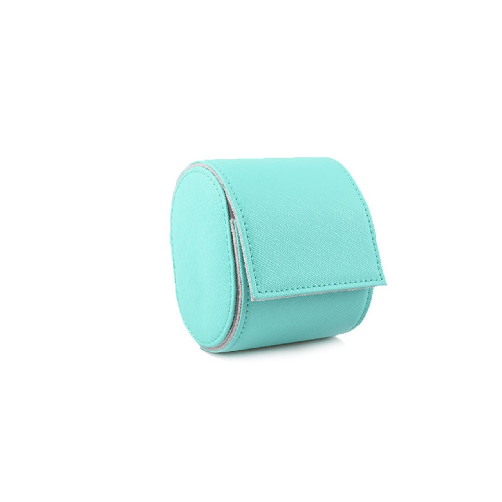 Tempomat Individual Sky Blue Saffiano Leather Watchroll