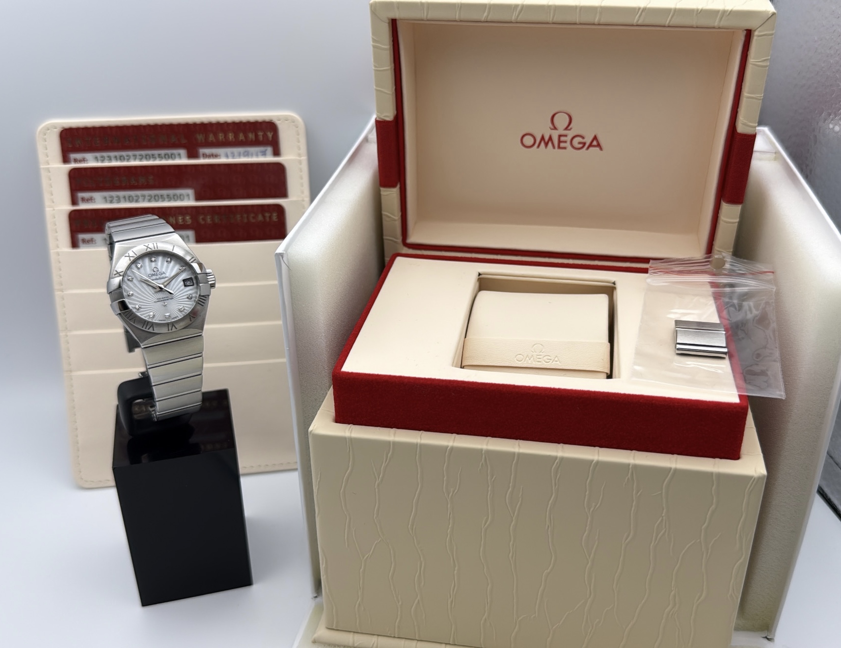 Omega Constellation Ladies Automatic M.O.P Dial