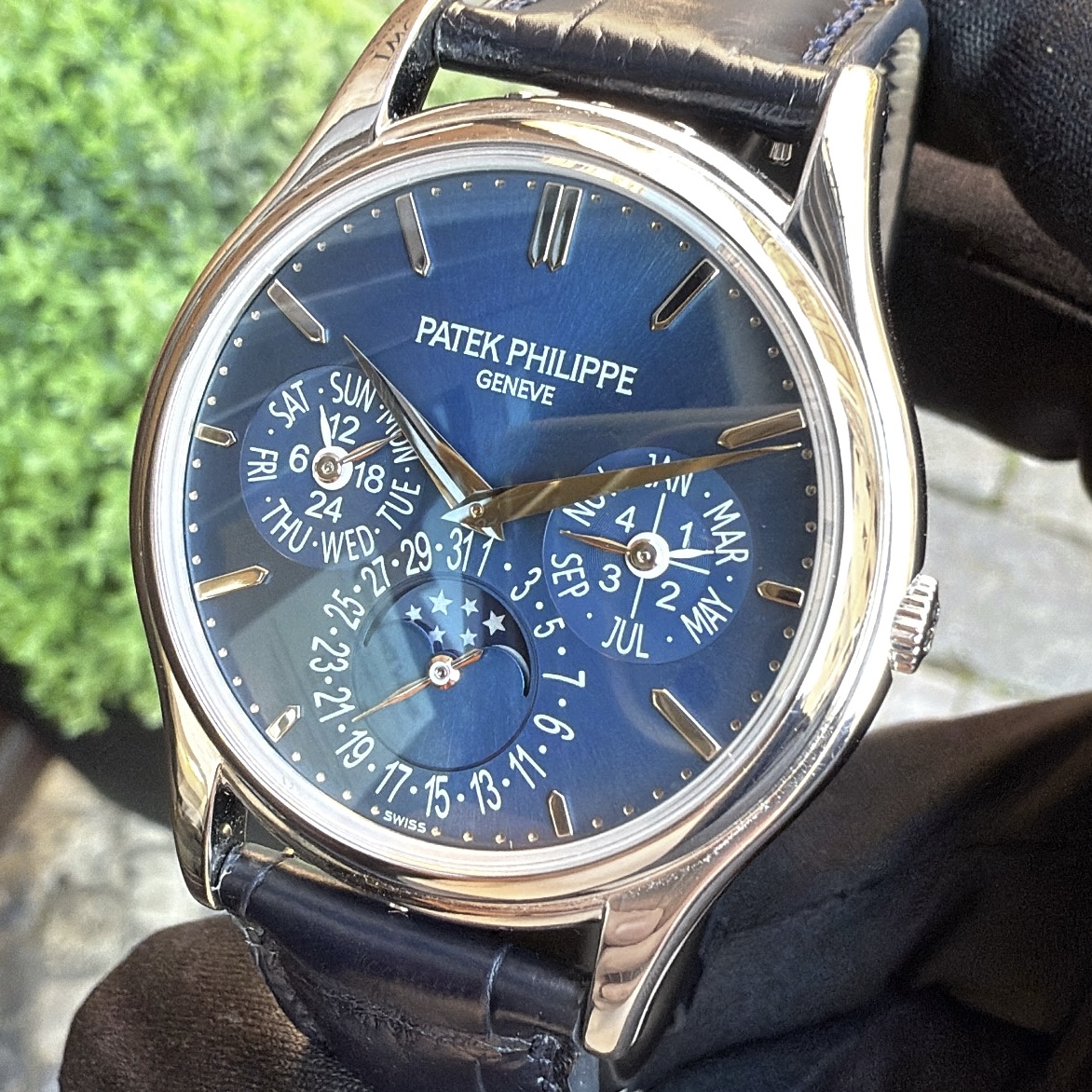 Patek Philippe Perpetual Calendar Platinum Blue