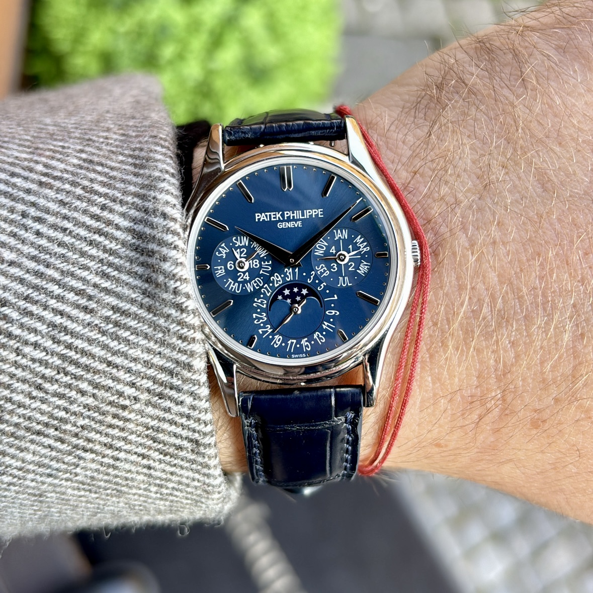 Patek Philippe Perpetual Calendar Platinum Blue