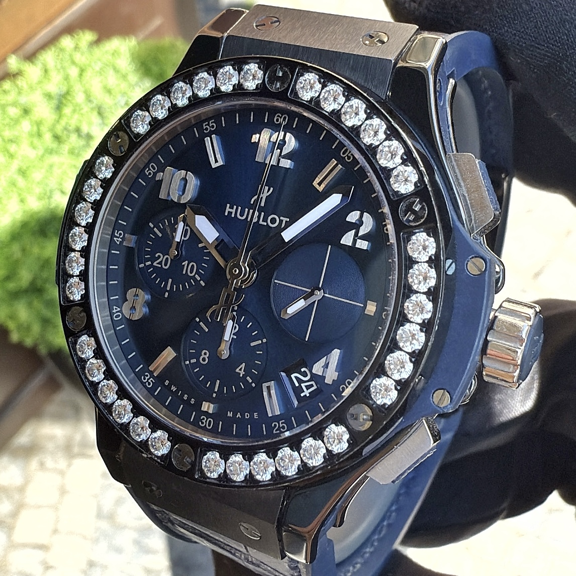 Hublot Big Bang Blue Diamonds 41mm
