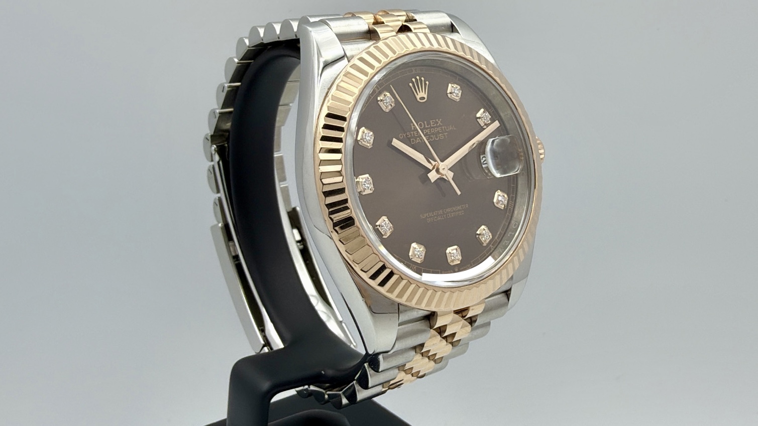 Rolex Datejust 41 Chocolate Diamond Dial