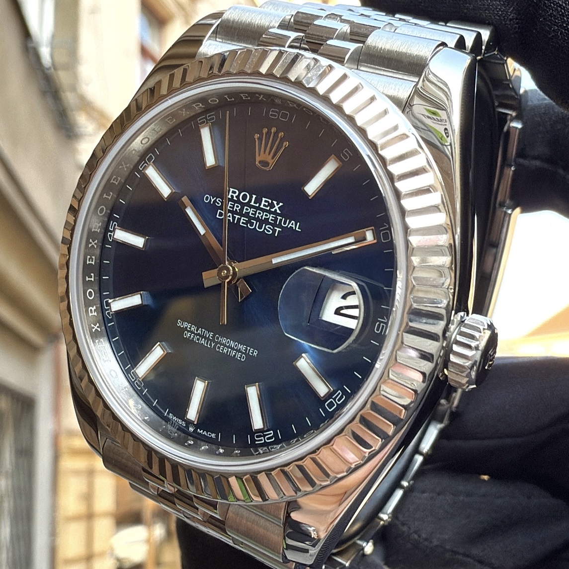 Rolex Datejust 41 Blue Dial