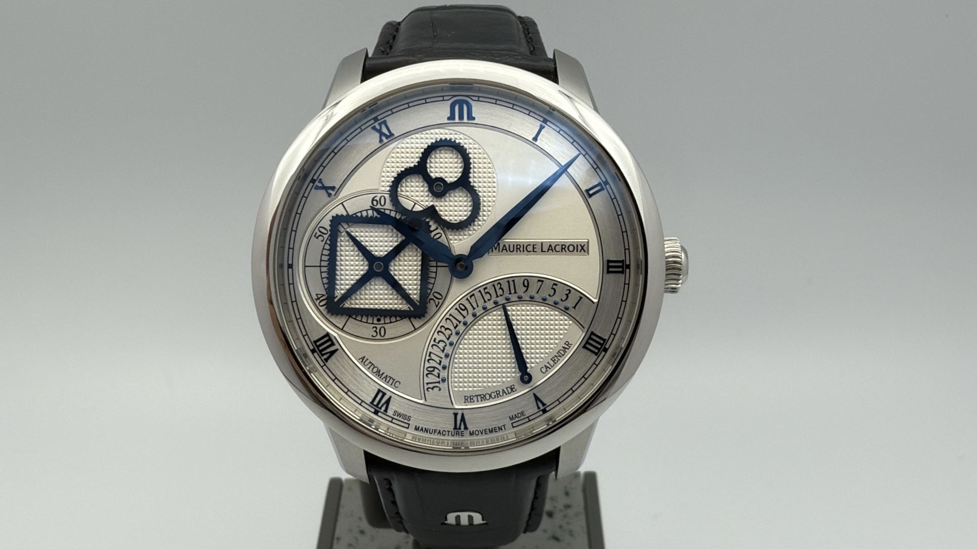 Maurice Lacroix Masterpiece Square Wheel Retrograde