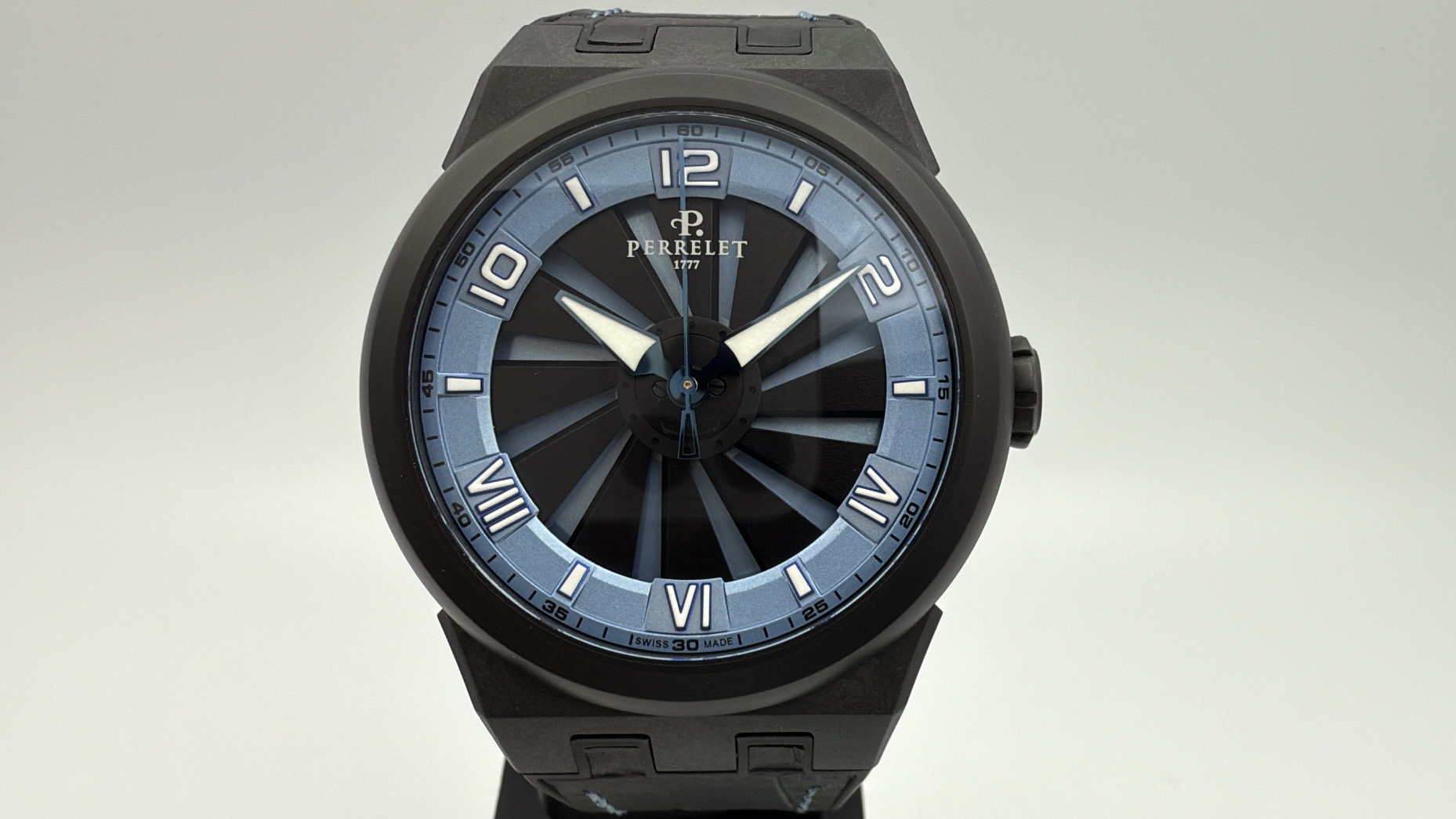 Perrelet Turbine Carbon Ice Blue