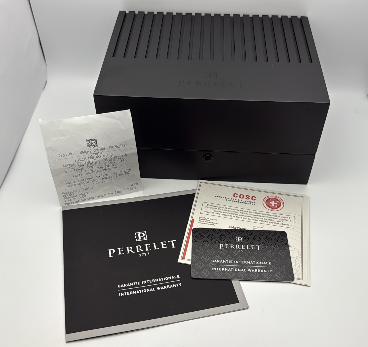 Perrelet Turbine Carbon Ice Blue
