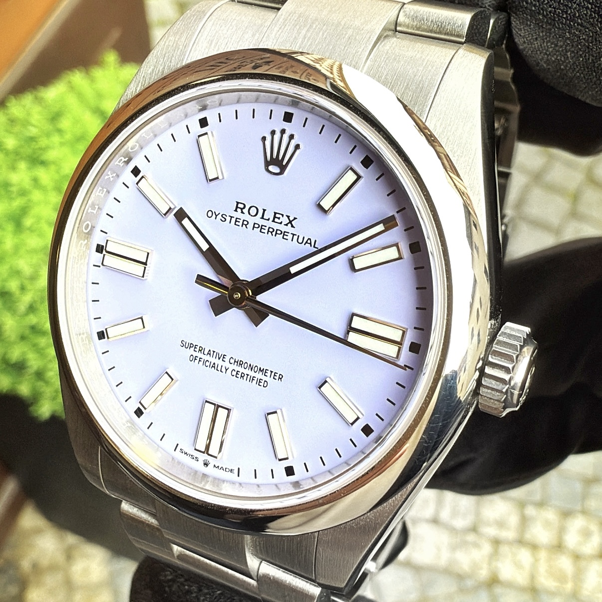 Rolex Oyster Perpetual 41 Lavender