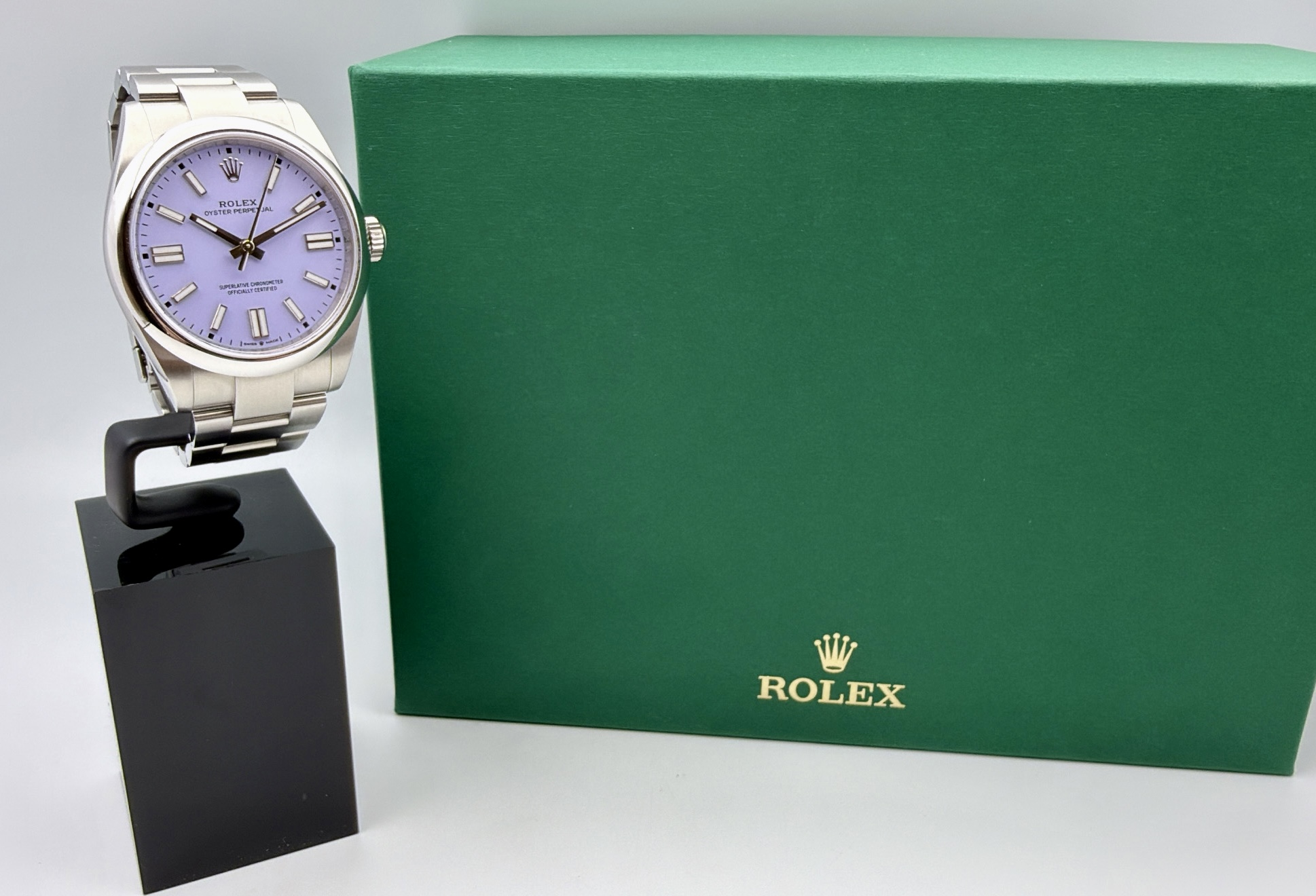 Rolex Oyster Perpetual 41 Lavender