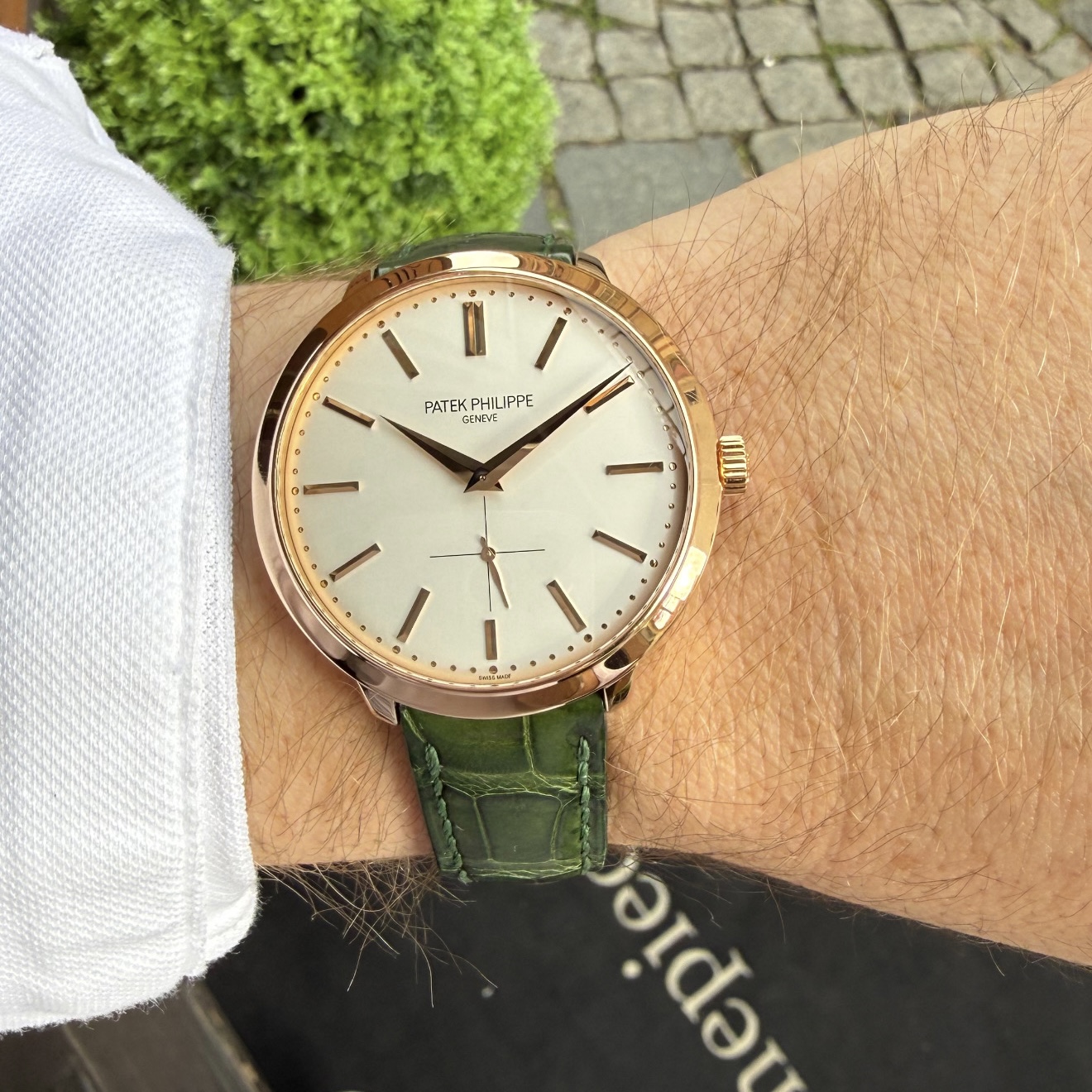 Patek Philippe Calatrava 18k Rose Gold
