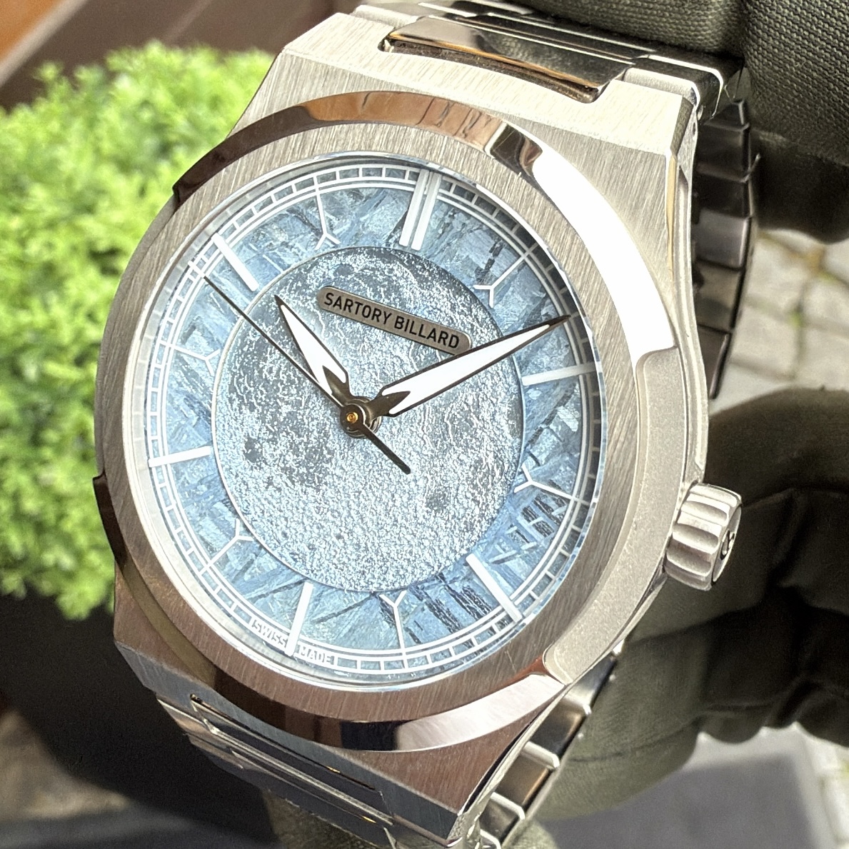 Sartory Billard SB07 „Not On The Moon“ Bespoke – Unique Piece Meteorite Dial