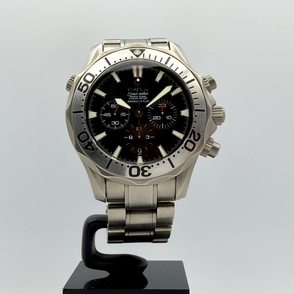 Omega Seamaster Diver 300M America's Cup Titanium