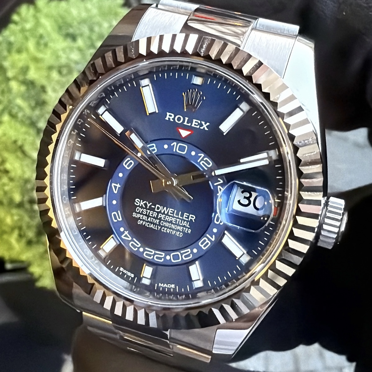 Rolex Sky-Dweller Blue