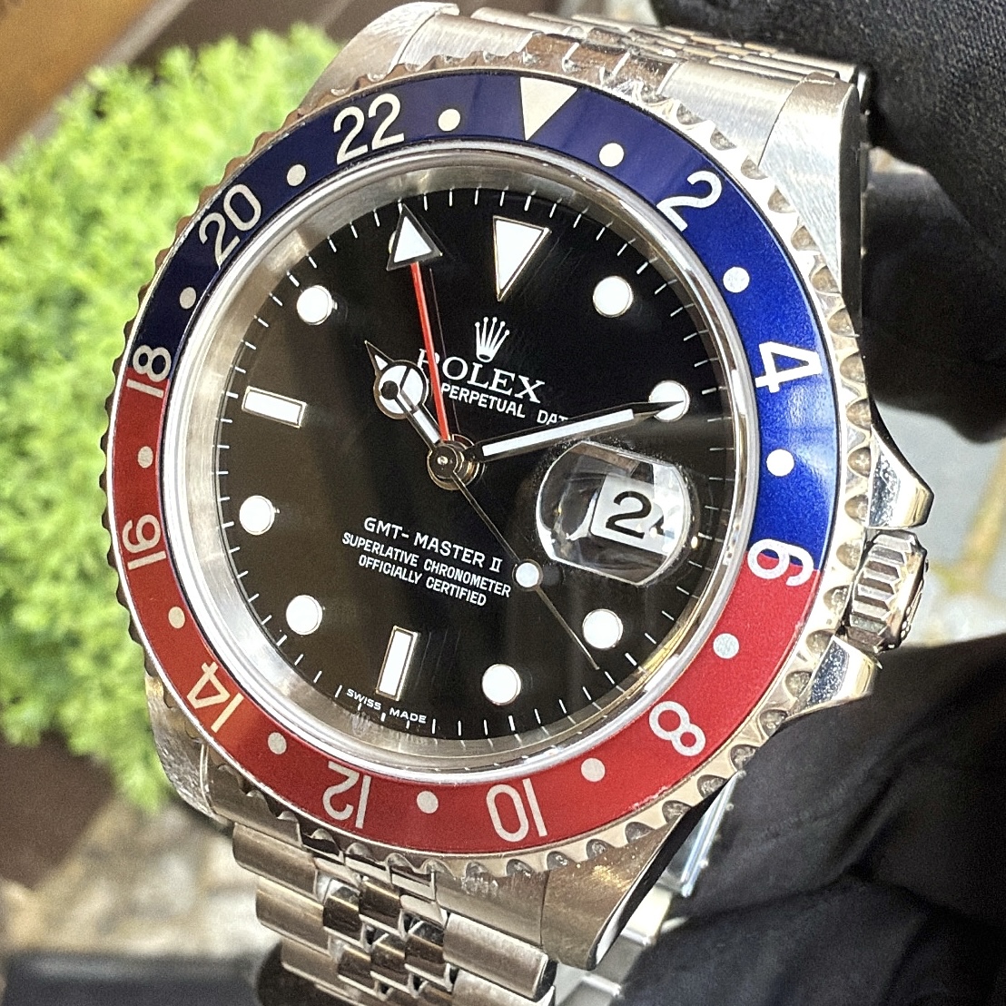 Rolex GMT-Master II 16710 Pepsi Jubilee Unpolished