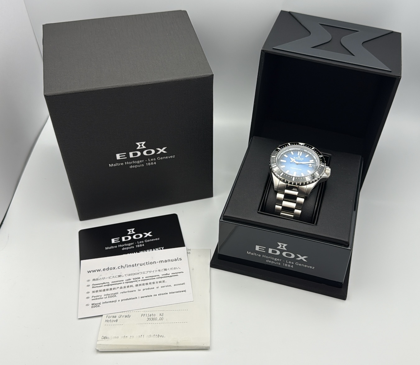 Edox Skydiver Neptunian Automatic