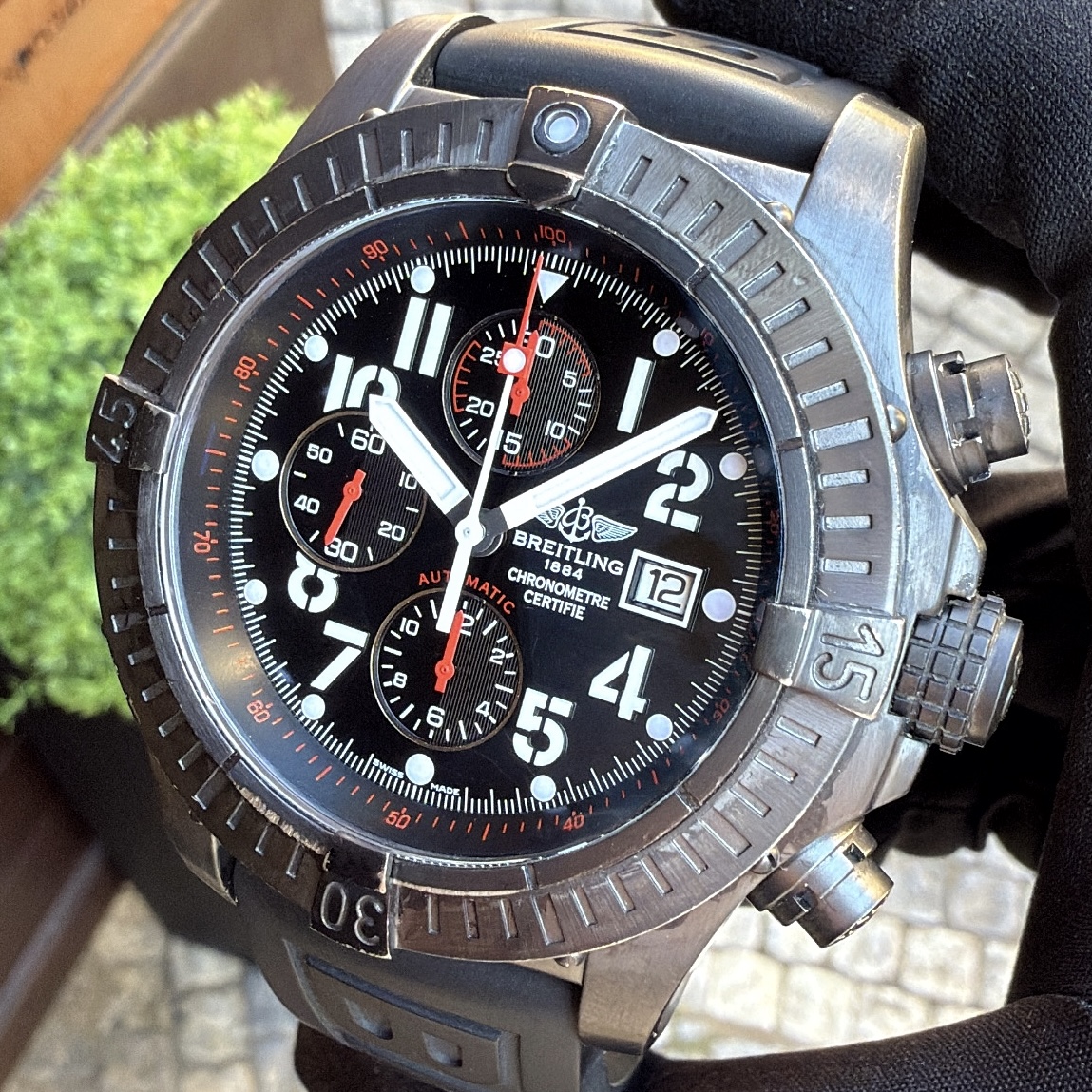 Breitling Super Avenger Black