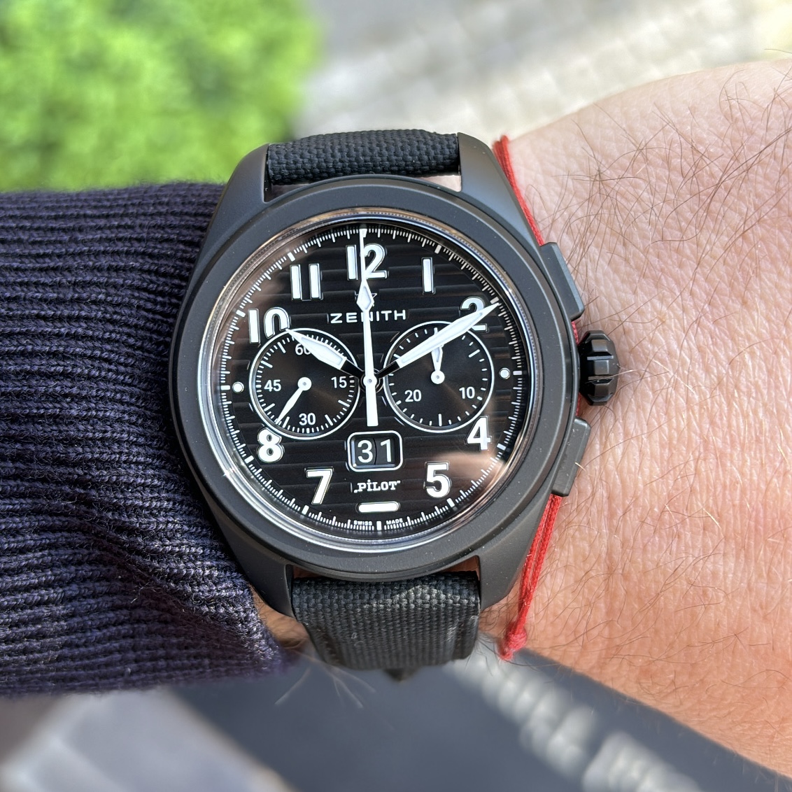 Zenith Pilot Big Date Flyback