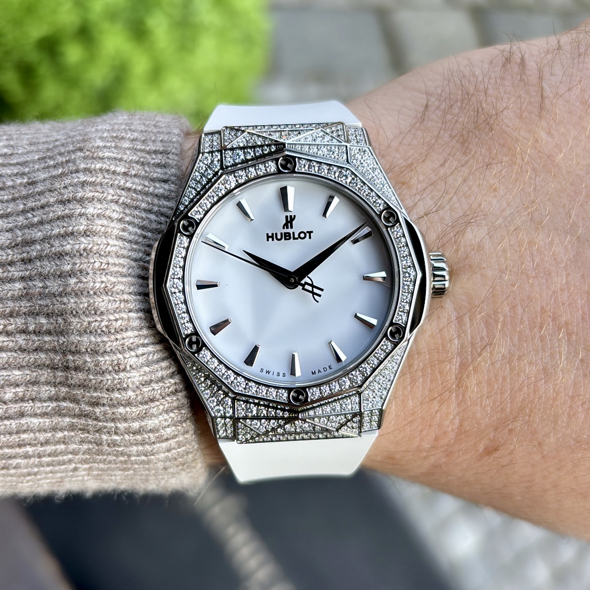 Hublot Classic Fusion Orlinski White Pavé 40mm