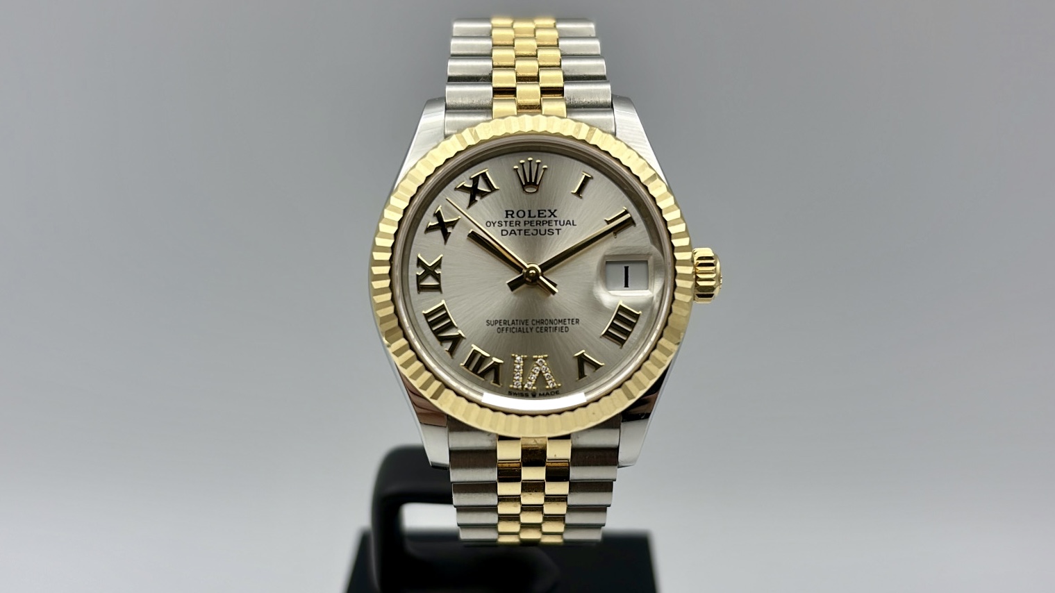 Rolex Datejust 31 Gold/Steel Diamonds
