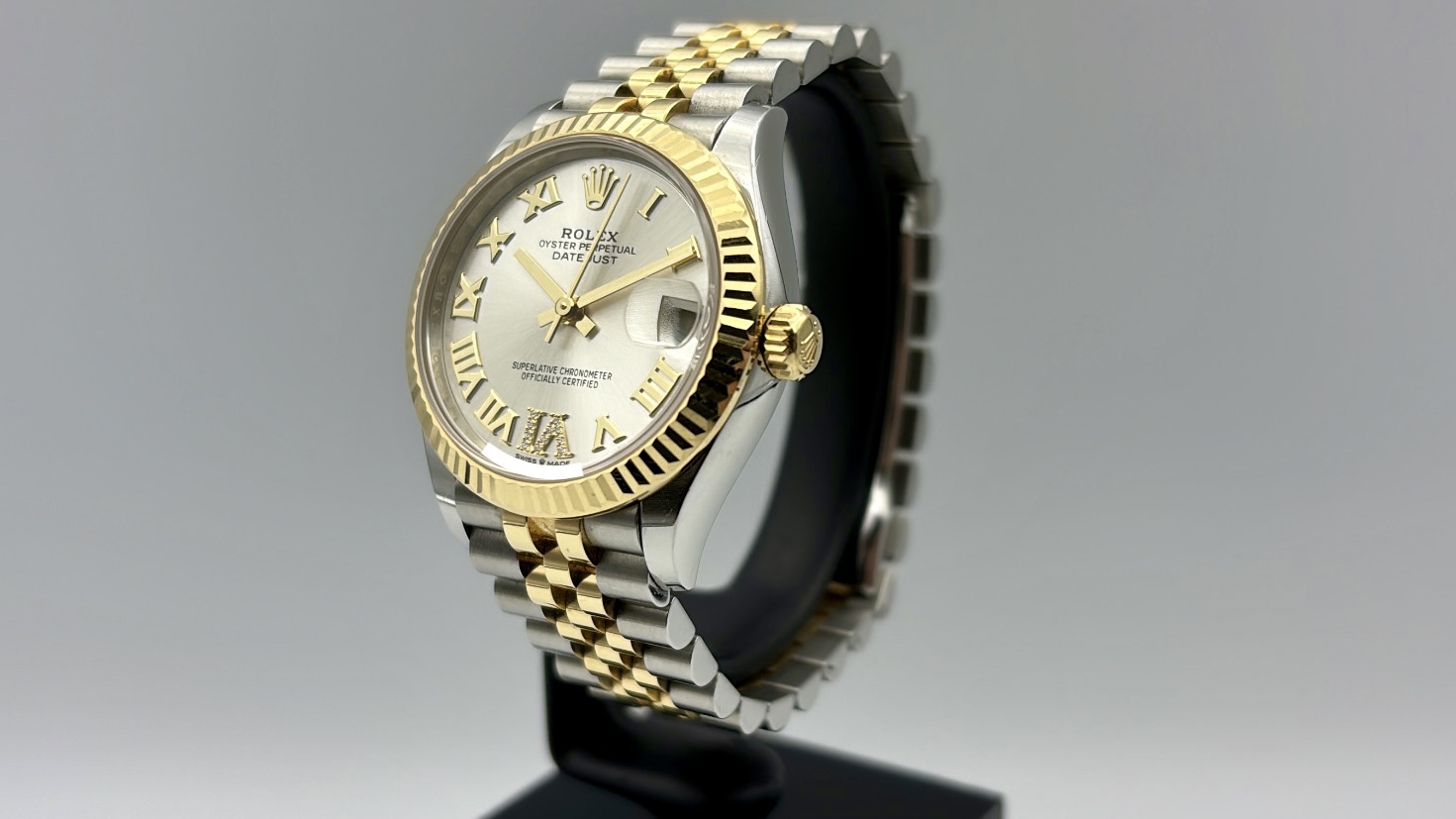 Rolex Datejust 31 Gold/Steel Diamonds