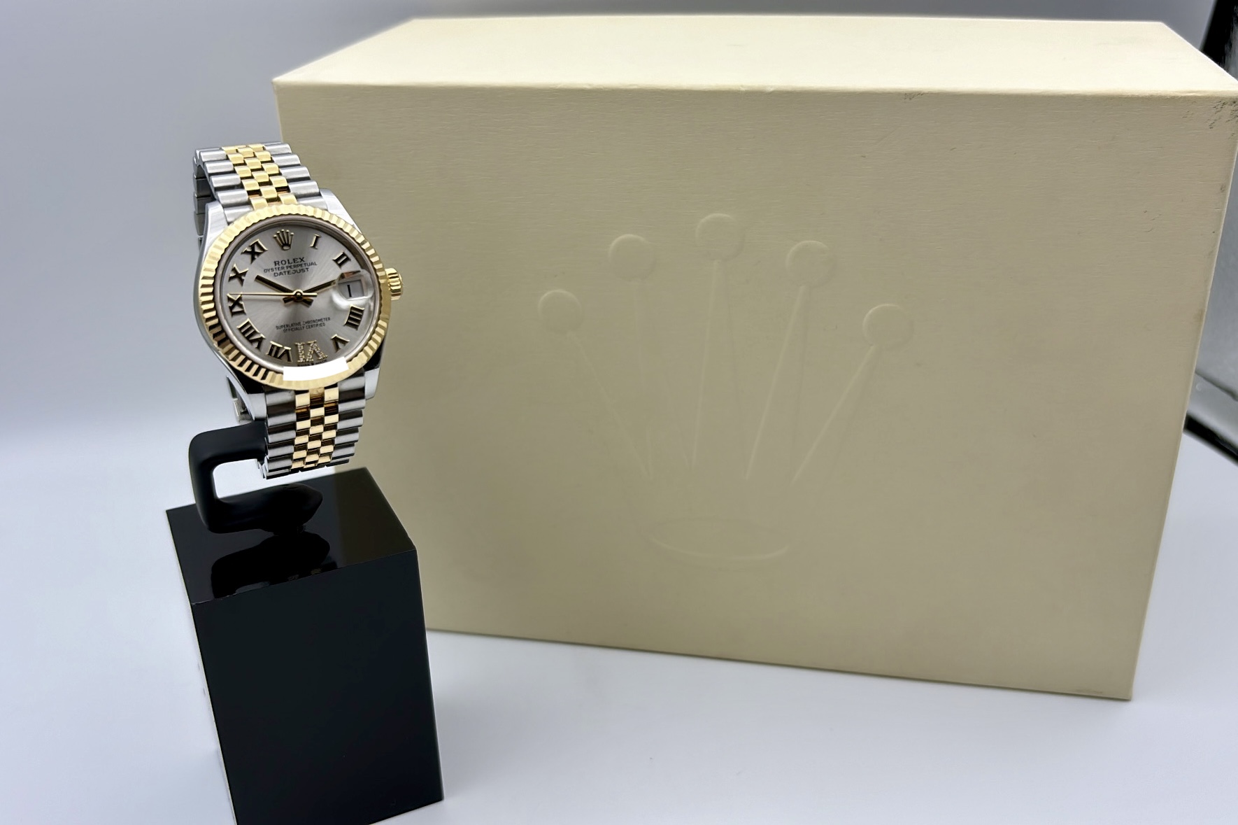 Rolex Datejust 31 Gold/Steel Diamonds