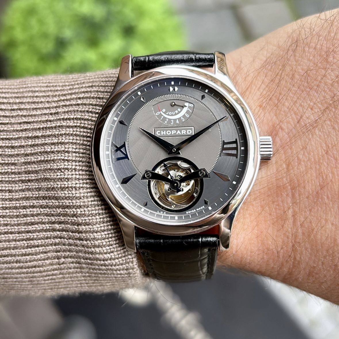 Chopard L.U.C Limited Edition 18k White Gold Tourbillon