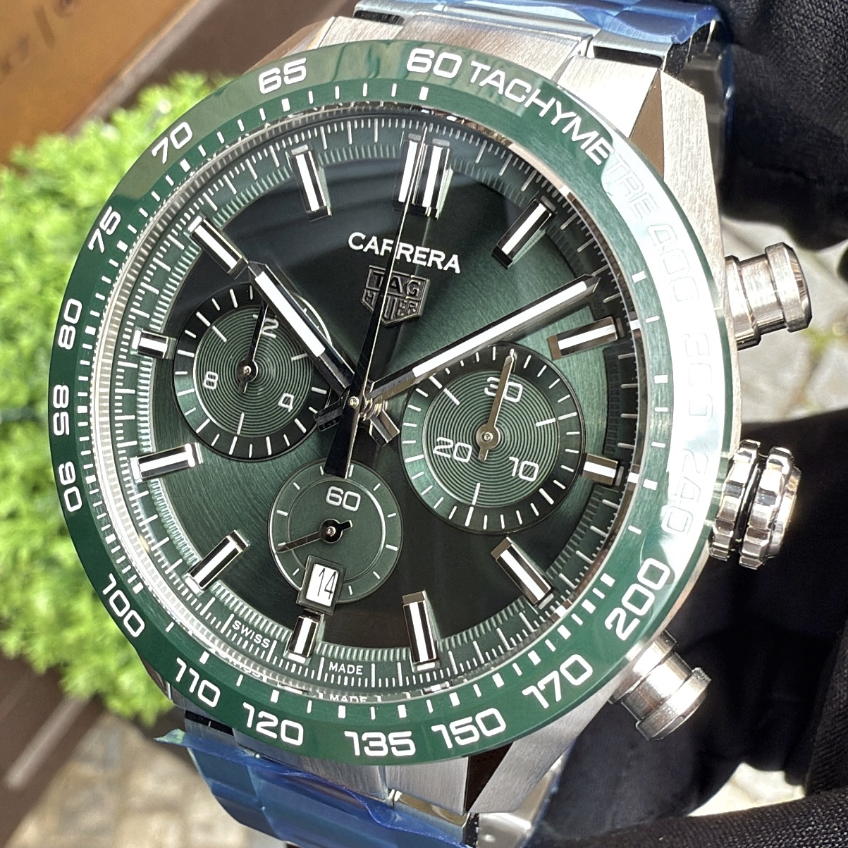TAG Heuer Carrera Chronograph Automatic 44 Green