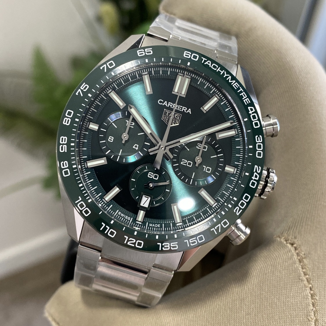 TAG Heuer Carrera Chronograph Automatic 44 Green