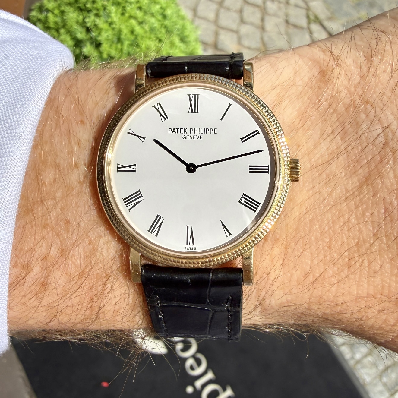 Patek Philippe Calatrava 18k Yellow Gold