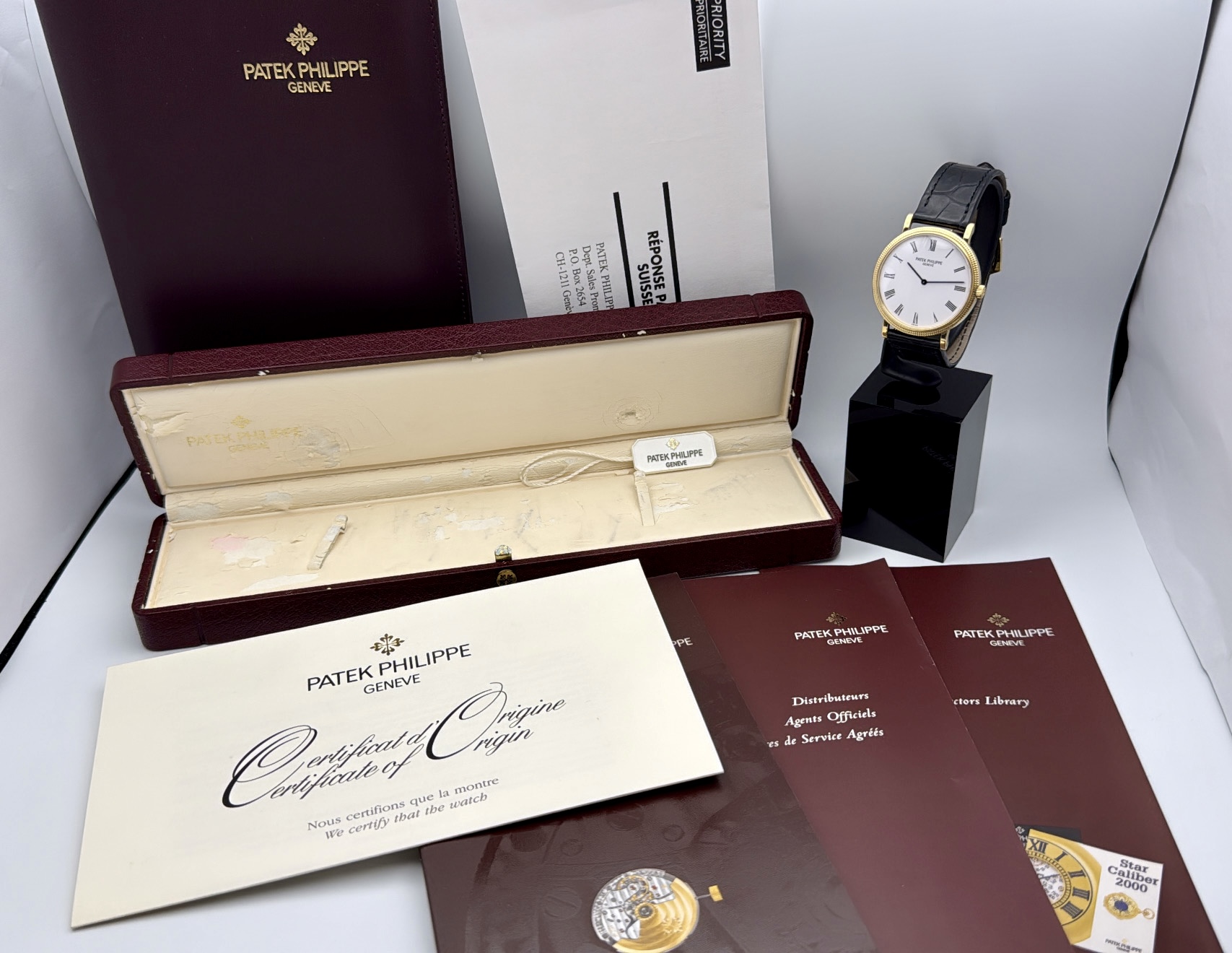 Patek Philippe Calatrava 18k Yellow Gold