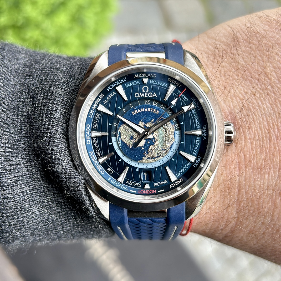 Omega Seamaster Aqua Terra Worldtimer 150m